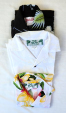 Two Palms Boys Hawaiian dress shirts short sleeve Lot of 3 New 6-8