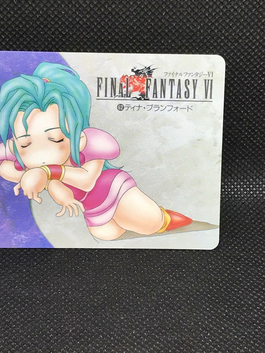 Tina Branford #62 Final Fantasy 6 Ⅵ FF6 Card Bandai Japanese 1995