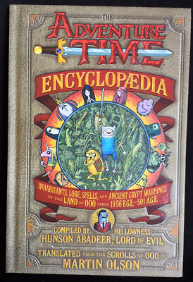 Book The Adventure Time Encyclopaedia Martin Olson Cartoon Network Collectable Ebay