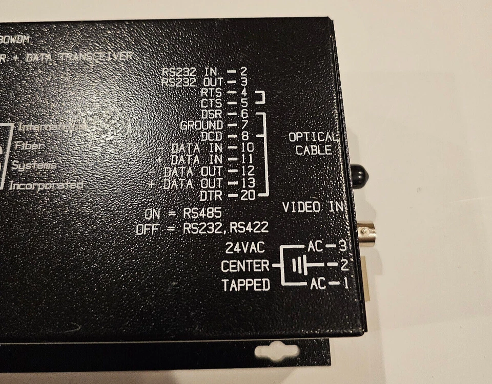 IFS FM Video Transmitter and Data Transceiver VT9930WDM - Image 3 of 4