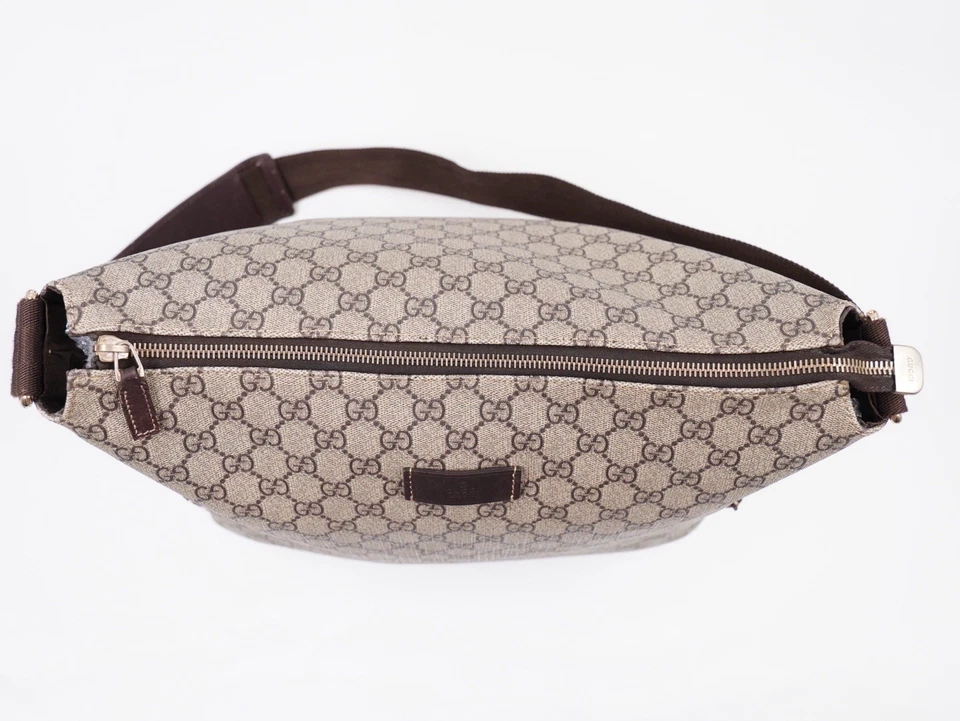 Gucci GG Supreme Gucci GG Messenger Bag Brown Canvas/Leather - Image 3 of 4