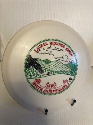 Innova Scorpion 1991 Laurel Springs 5th Anniversary disc, PDGA Super Tour event.