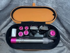 Dyson Airwrap Complete HS01 Fuchsia Nickel Hair Styler Set Case Original Box