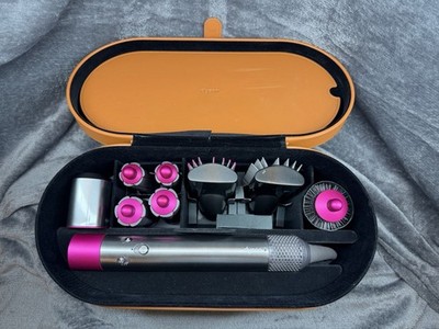 Dyson Airwrap Complete HS01 Fuchsia Nickel Hair Styler Set Case Original Box