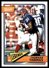 Thurman Thomas 2018 Panini Classics #108 Bills NFL READ FREE SHIP AutographDen
