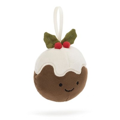 Jellycat Festive Folly Christmas Pudding NWT Retired