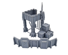 Forward Command Post 3D Printed Terrain Scenery Compatible With WH 40k Kill Team