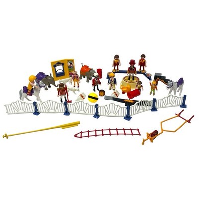 Playmobil Circus Dog Trainer Elephants Acrobats Large Lot