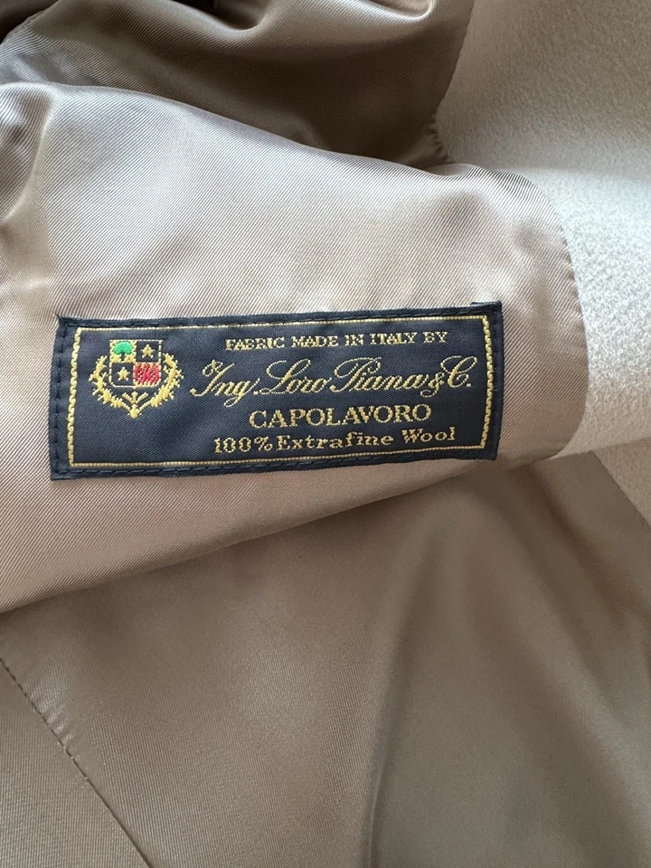 Cinzia Rocca Damen Mantel Braun Wolle Gr. 44 Neu - Bild 4 von 4