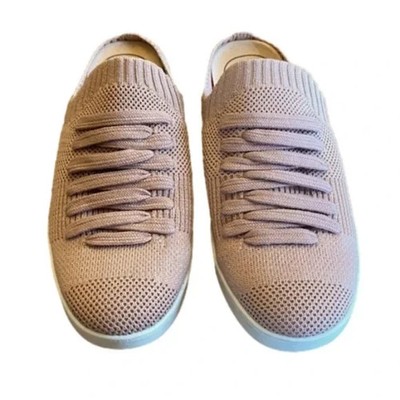 Lifestride Ease Women's Knit Cushioned Slip On Mule Sneakers BLUSH 9M