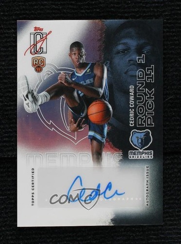 2025 Topps Signature Cedric Coward Base (RAW)