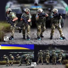 1/72 Ukrainian Combat Group Mercenary 4Ps Soldier Model