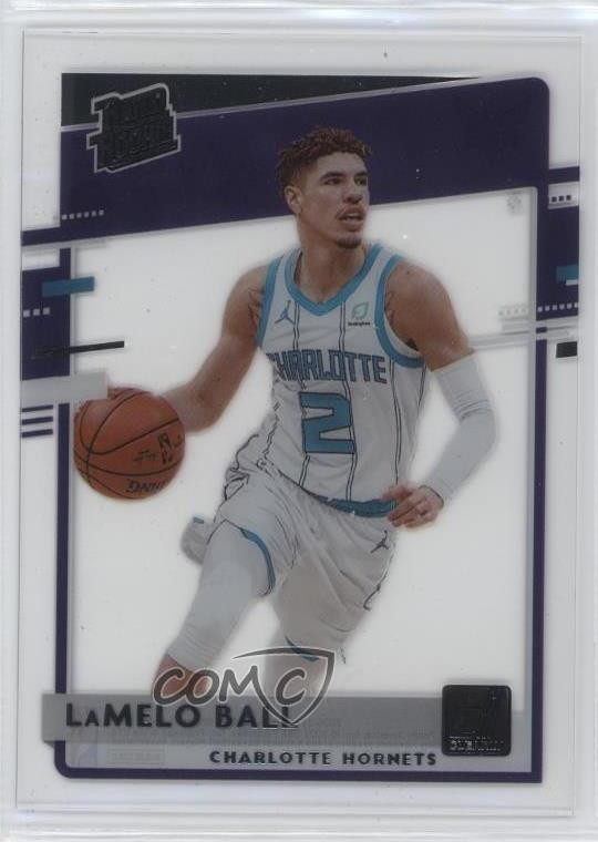 2020-21 Panini Clearly Donruss Rated Rookie Lamelo Ball #87 Rookie RC 12g7
