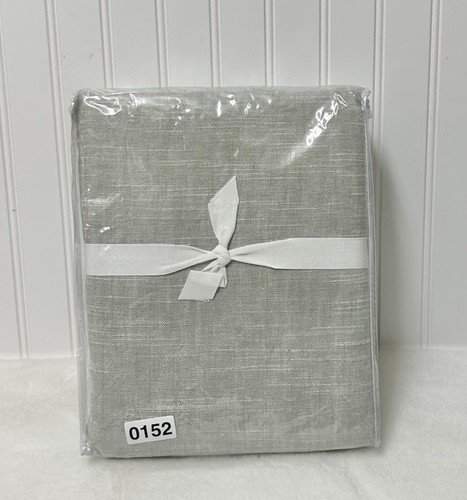 Pottery Barn Emery Linen Curtain, 100 x 84 Eucalyptus Double wide Panel - Picture 1 of 3