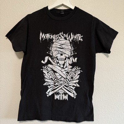 Motionless In White Metalcore MIW Mummy Skeleton Small Band Tee Shirt