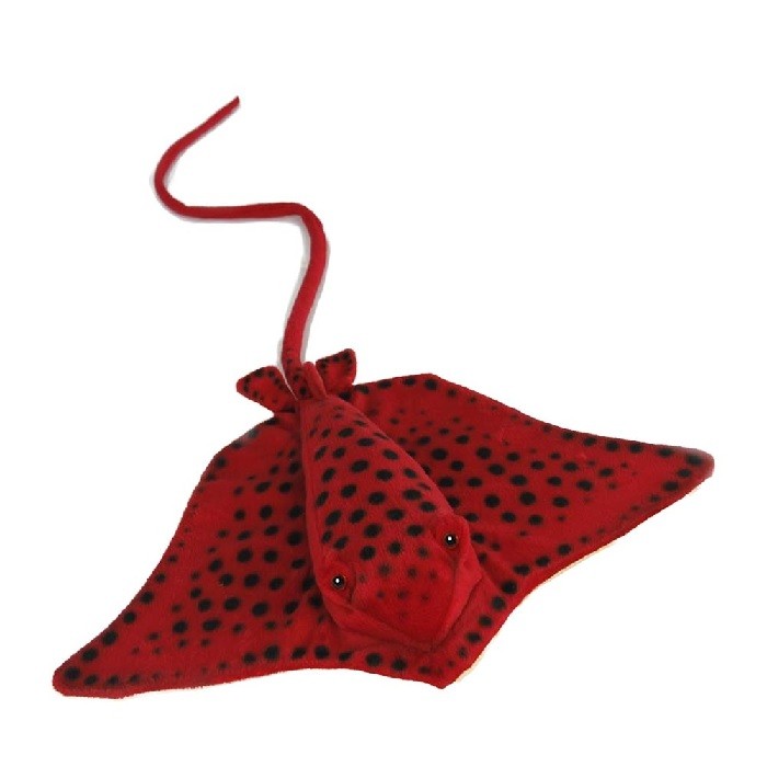 Hansa Toy 5081 Stingray Red 50 CM Cuddly Toy Stuffed Animal Toy