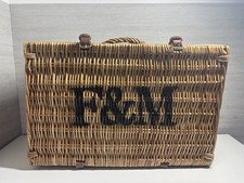 Fortnum And Mason Wicker Basket Pre Owned Excellent Condition