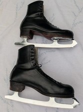 Riedell 375 Gold Star Ice Skates Men's 8.5 MK Phantom Blades 1613