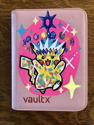 Hand Painted Pokémon TCG Vault X Binder Pikachu 277/217 Ascended Heroes Inspired