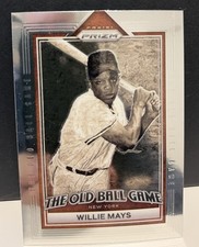 2023 Panini Prizm the Old Ball Game Willie Mays #OBG12 Silver Prizm