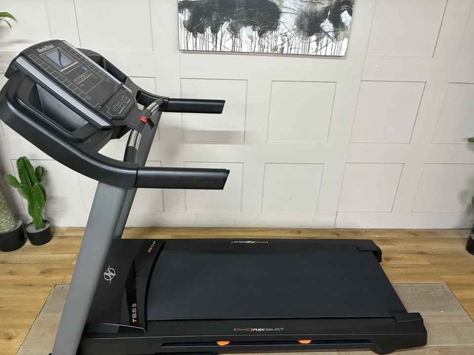 NordicTrack T6.5S Folding Treadmill Home Cardio Running Machine with Incline - Image 2 of 4