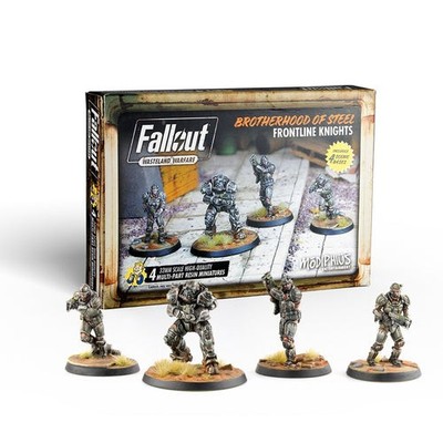 Modiphius: Fallout: Wasteland Warfare Brotherhood of Steel Frontline Knights