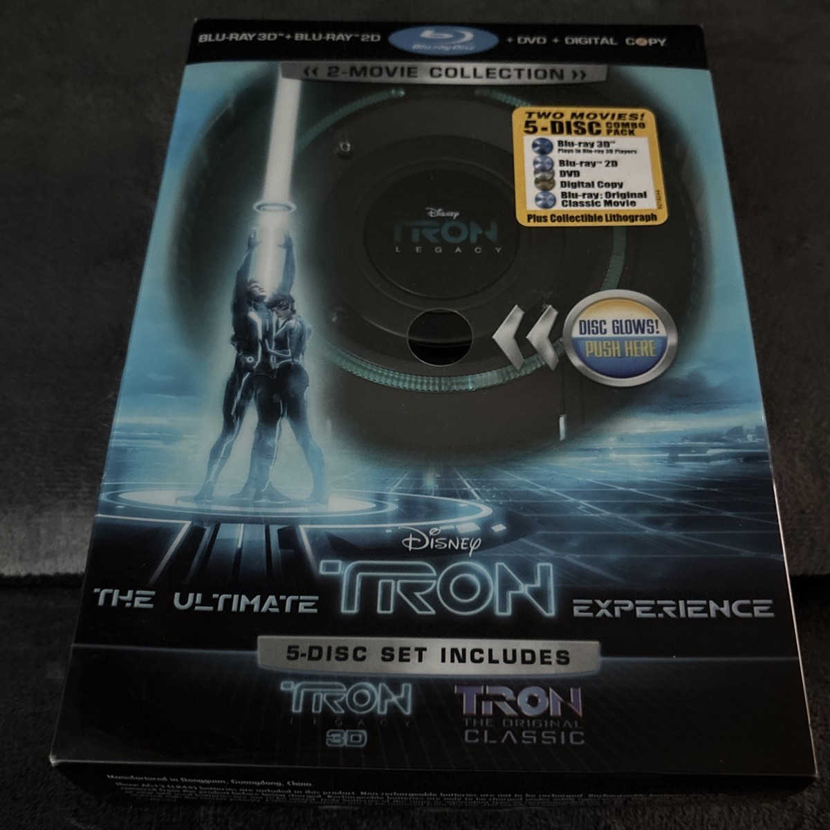 ＢＯＳＳ　Ｂｌｕ－ｒａｙ　ＢＯＸ（Ｂｌｕ－ｒａｙ　Ｄｉｓｃ） The Ultimate Tron Experience (Blu-ray/DVD, 2011, 5-Disc Set