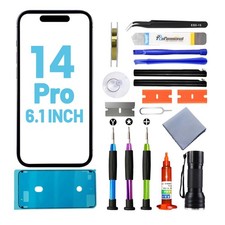 Tpyag iPhone 14 Pro Screen Replacement Kit 6.1" Waterproof Glass Repair