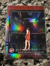 2025 Panini Caitlin Clark Chronicled - WNBA Caitlin Clark #42 Holo Red