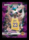2024-25 Prizm: #130 LeBron James Chalk Toss Purple Ice Ref /149 NM-MT OR BETTER