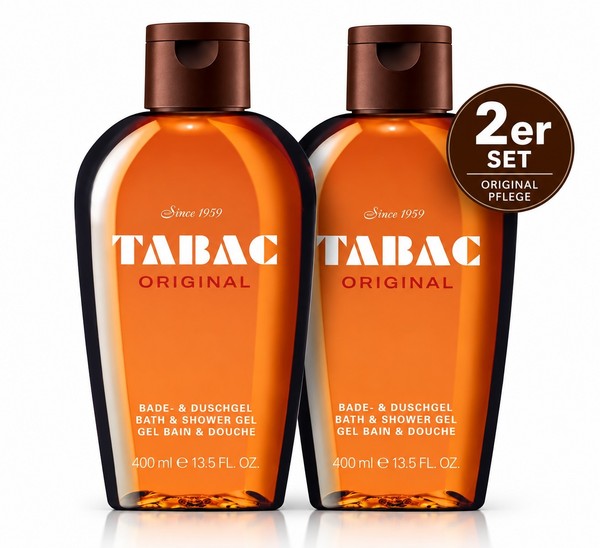 Tabac Original Bade & Duschgel Herren Bath & Shower Gel MäNnerduft 2X 400Ml-image