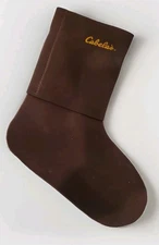 Brown Cabela's 3mm Neoprene Wading Socks Size Large