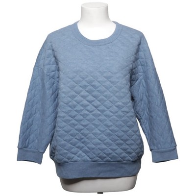 Gap, Sweatshirt, Größe: M, Blau, Baumwolle/Polyester, Chevron, Damen #JBw