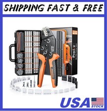 Crimping Tool Connector kit- AWG28-16/0.08-1.5mm Ratcheting Crimper with 620Pcs