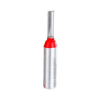 Freud 12-102 1/4'' Diameter Double Flute Straight Bit (Eclipse Grind)