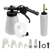 Yorise 1l Pneumatic Brake Fluid Bleeder Kit Vacuum White White Yorise 1l Pneumatic Brake Fluid Bleeder Kit Vacuum White White