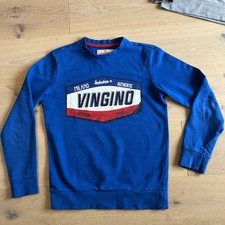 Vingino Pullover Jungen Gr. 12 / 152 Blau - Top Zustand! 