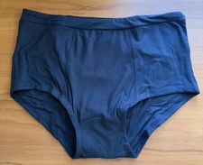 Women’s Period Underwear 2XL Boyshort Leakproof Reusable Menstrual Panties