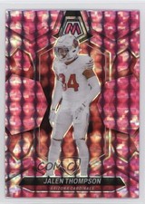 2024 Panini Mosaic Pink Camo Mosaic Prizm Jalen Thompson #6 bn5