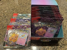 Pokemon Paldean Fates Tech Sticker Collection Display Lot of 12