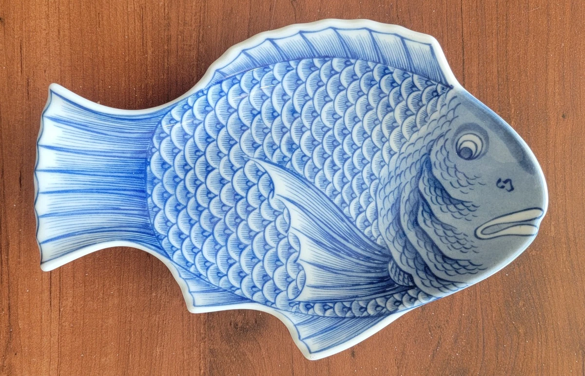 中国古董蓝色盘子| eBay