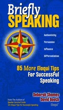 BRIEFLY SPEAKING By David Booth & Deborah Shames *Excellent Condition*