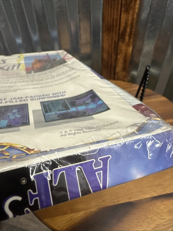 Vintage 1988 Box Office Alf's Party Kit PC Game Box Office New In Box - Image 4 of 4