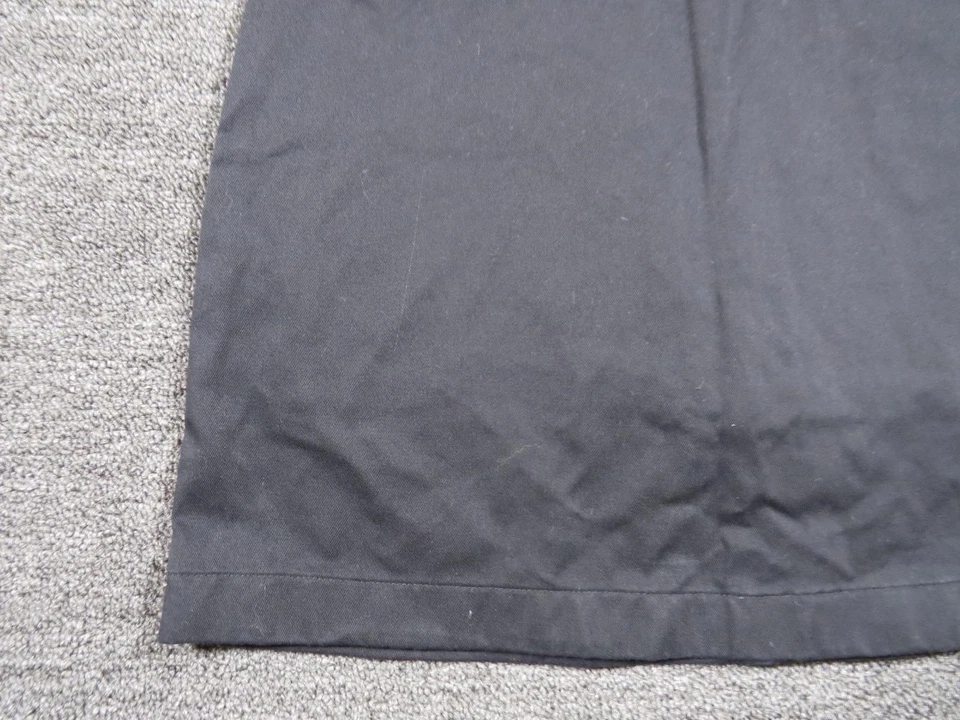 Saia Lands' End Meninas 12 Preto Uniforme Escolar Linha A Zíper Lateral Clássico Sólido - Imagem 3 de 4