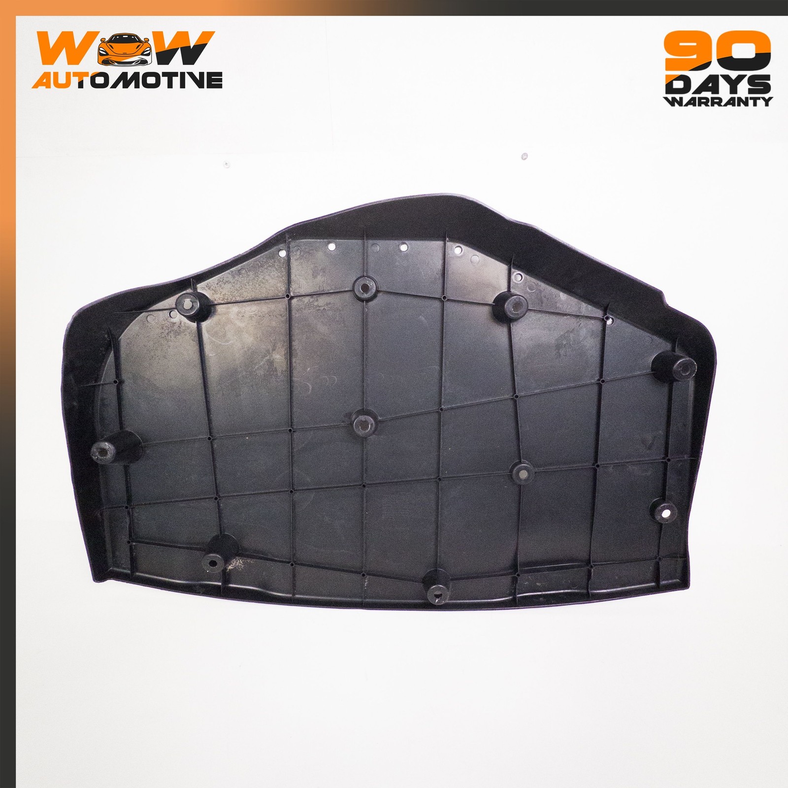 14-19 MASERATI GHIBLI REAR UNDERBODY SKID SPLASH GUARD SHIELD COVER BLACK OEM