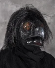Ravenous Demon Monster Crow Bird Adult Halloween Mask Moves with Your Jaw