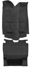 New 1985 - 1992 Chevy Camaro Front Rear Black Molded Carpet Set W Padding