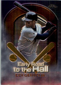 1999-MARINERS-Topps-Chrome-Early-Road-to-the-Hall-ER5-Ken-Griffey-Jr