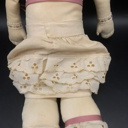 Vintage 1984 Sunset Stitchery #2854 ELIZABETH Rag Doll Candlewick Embroidery - Picture 11 of 15