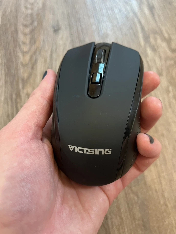 VicTsing Wireless Mouse for Laptop, 2.4G Portable USB Mouse Computer Mouse - Image 3 of 4